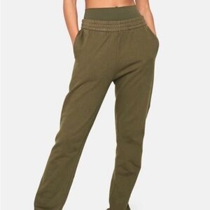Outdoor Voices x St Vincent Olive Green Sweatpants